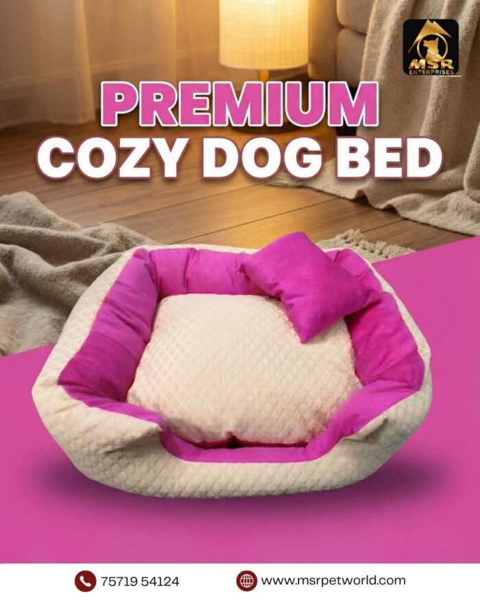 Premium Cozy Dog Bed