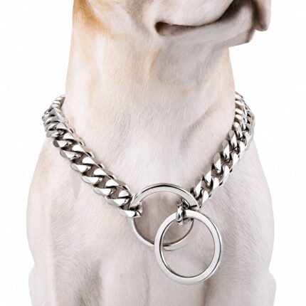 MSR Twisted Dog Choke Chain 2 Feet | Diamond Cut Chain