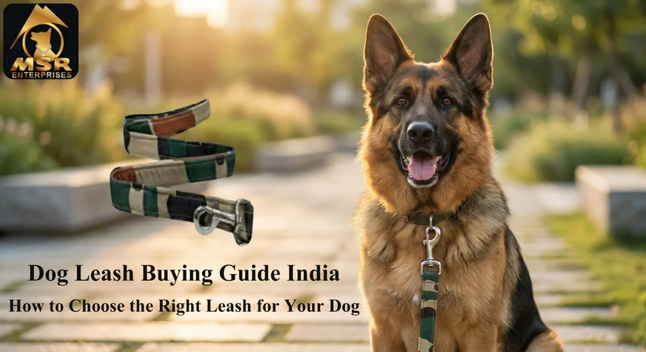 Dog Leash Buying Guide India: How to Choose the Right Leash for Your Dog