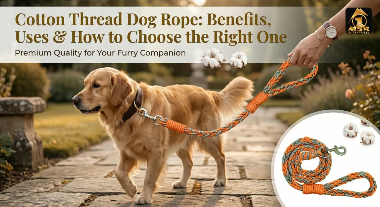 Cotton Thread Dog Rope: Benefits, Uses & How to Choose the Right One