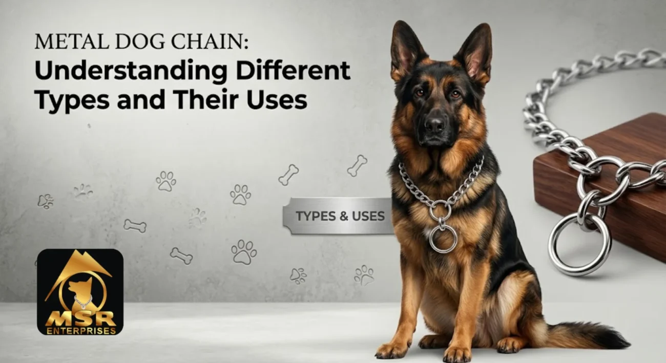 Metal Dog Chain: Understanding Different Types and Their Uses