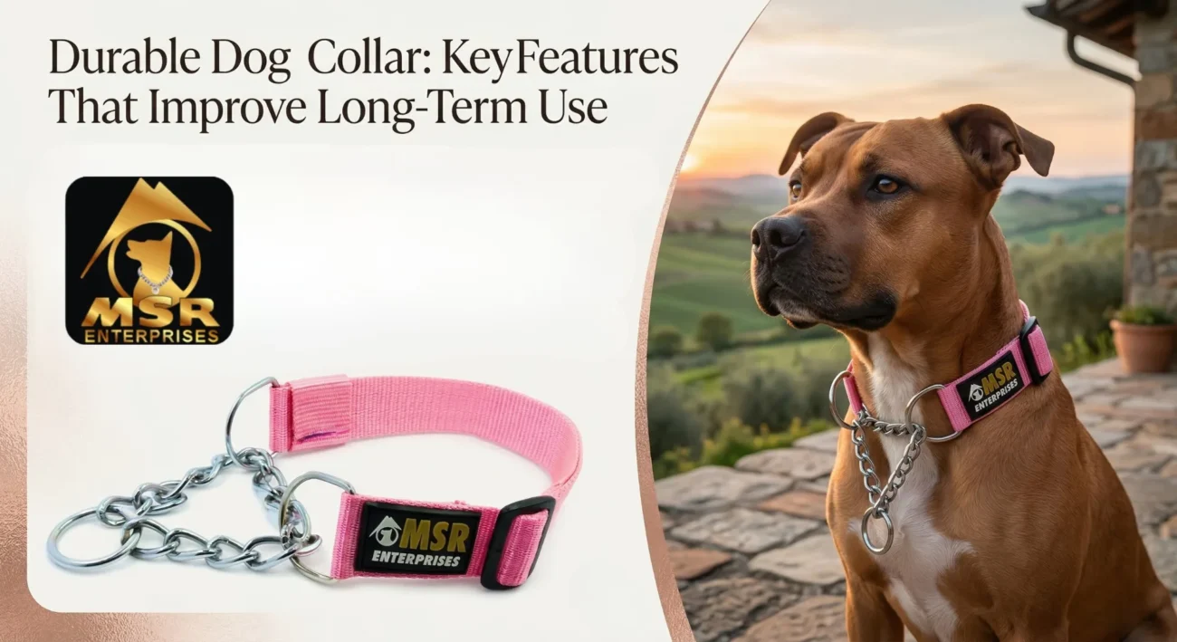 Durable Dog Collar: Key Features That Improve Long-Term Use