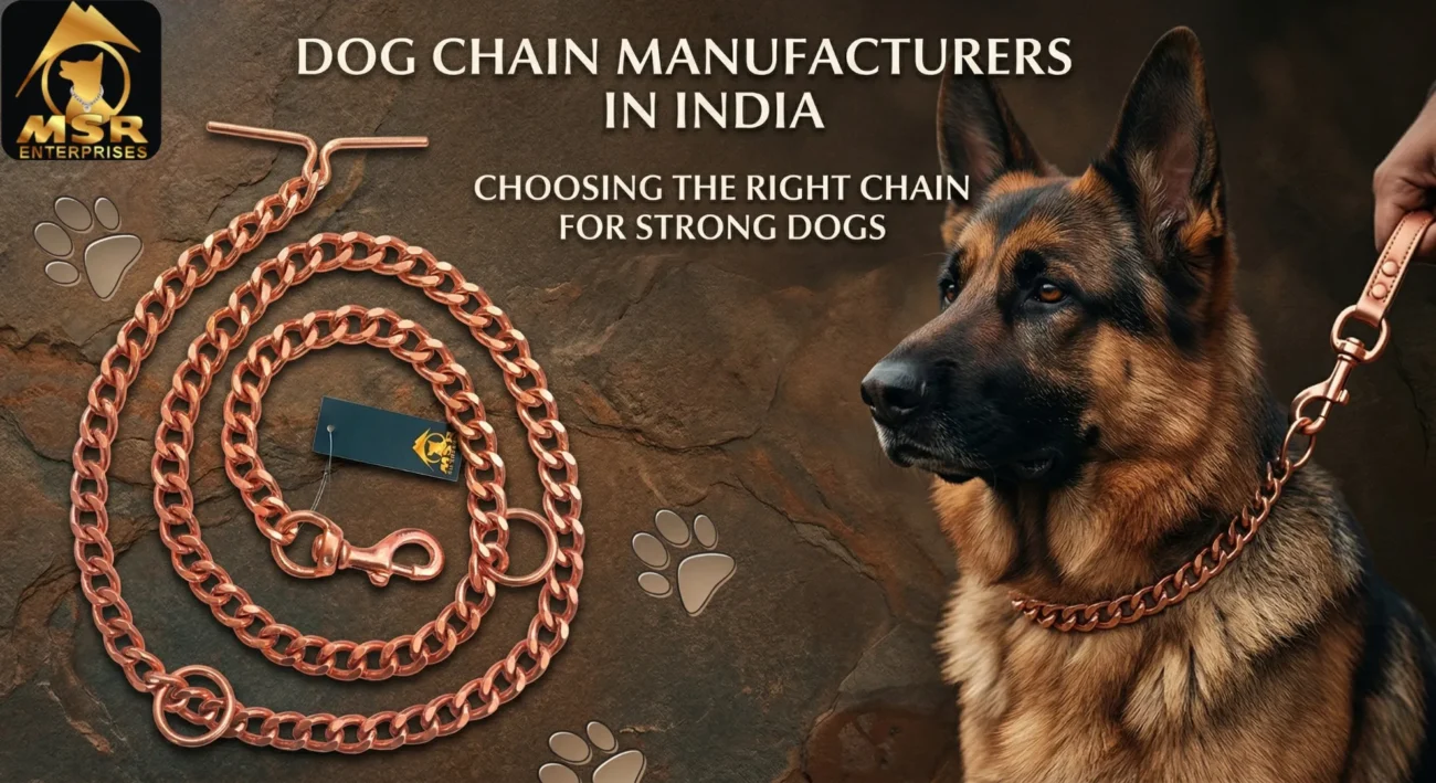 Dog Chain Manufacturers in India: Choosing the Right Chain for Strong Dogs