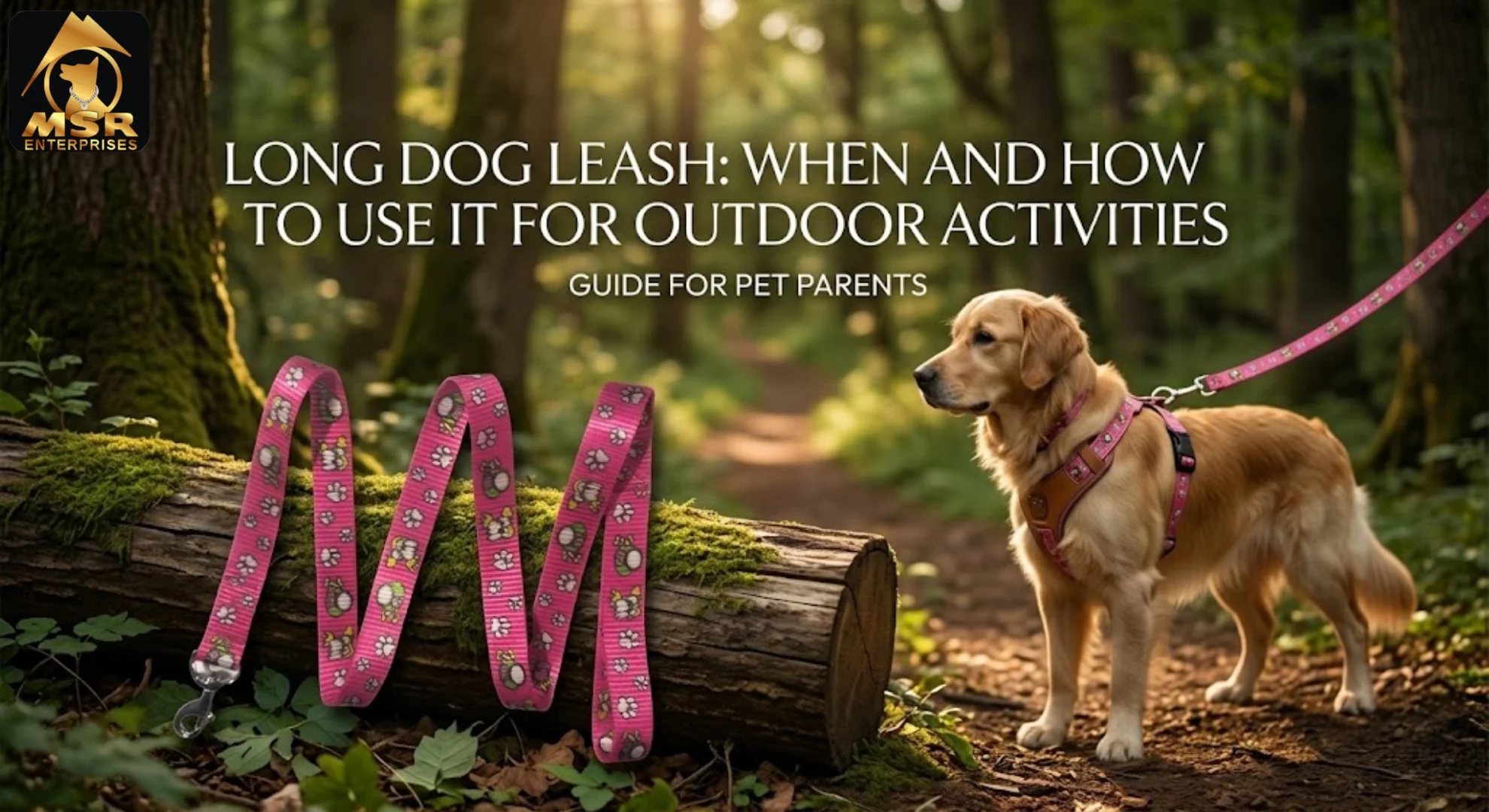 Long Dog Leash: When and How to Use It for Outdoor Activities
