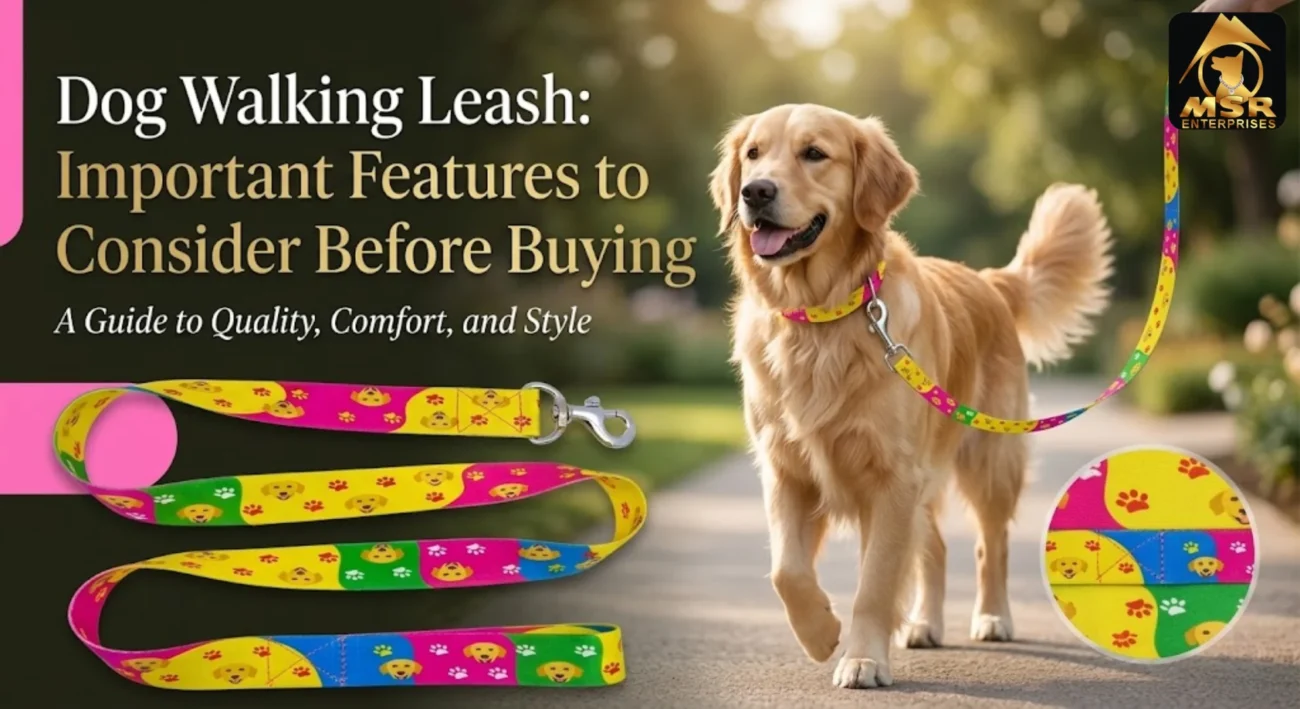 Dog Walking Leash: Important Features to Consider Before Buying