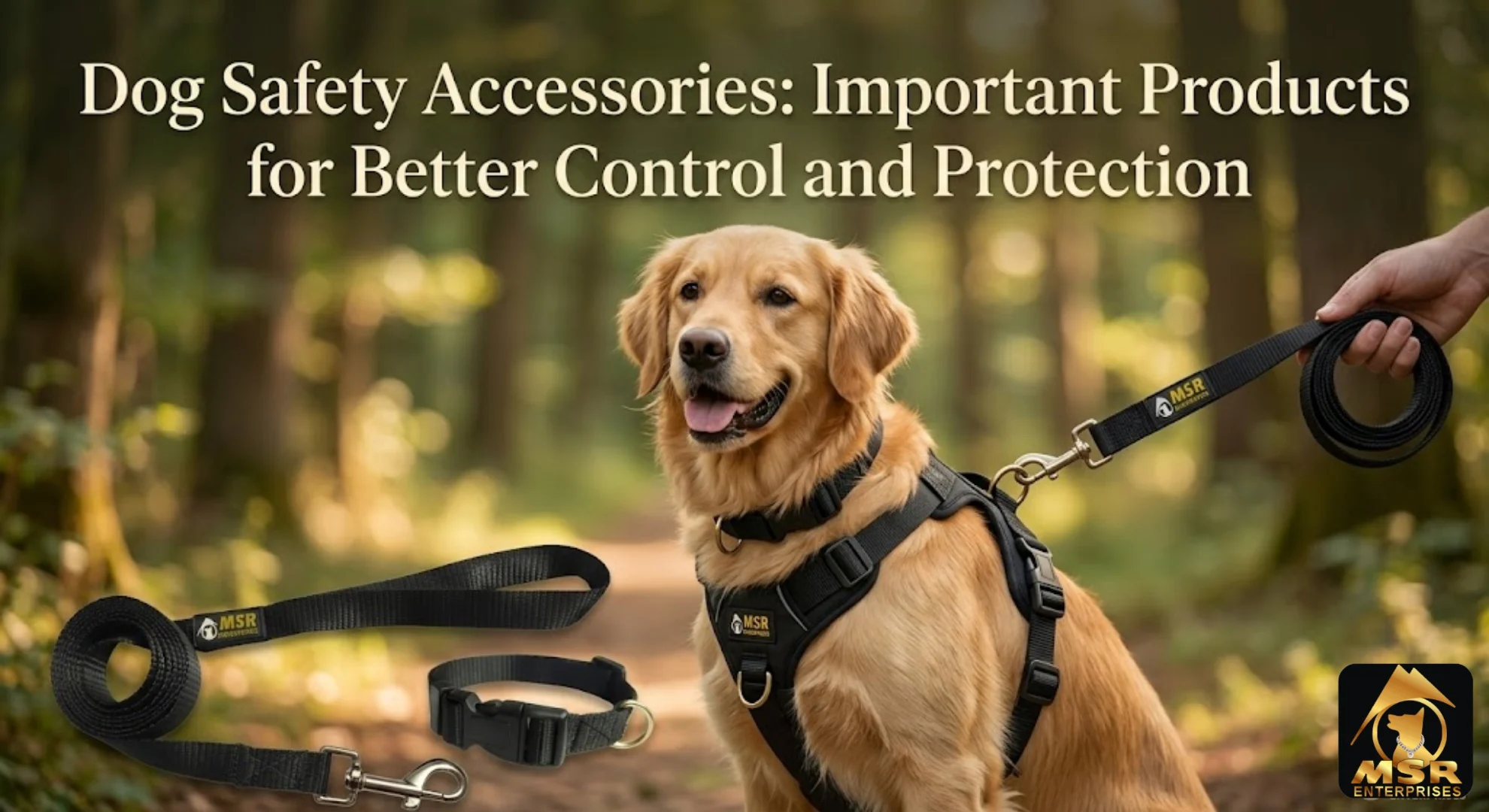 Dog Safety Accessories: Important Products for Better Control and Protection