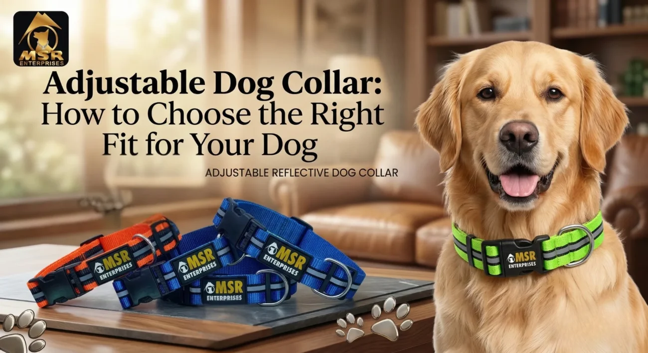 Adjustable Dog Collar: How to Choose the Right Fit for Your Dog