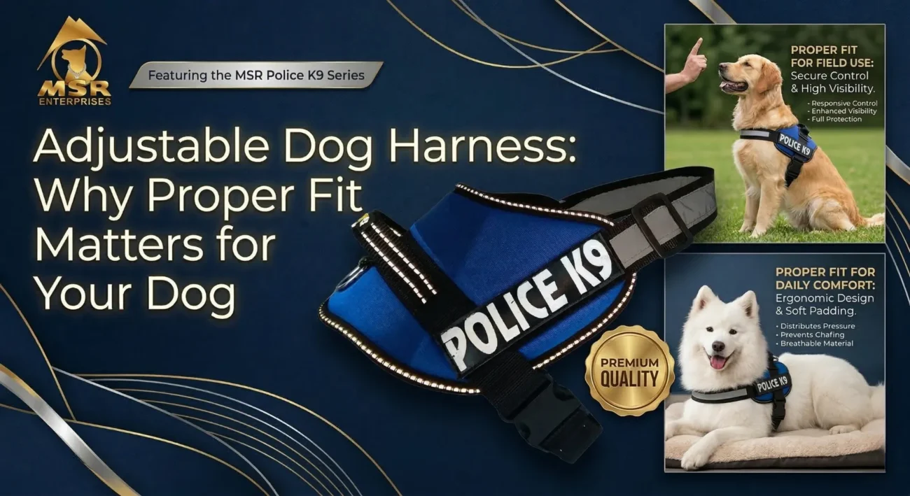 Adjustable Dog Harness: Why Proper Fit Matters for Your Dog