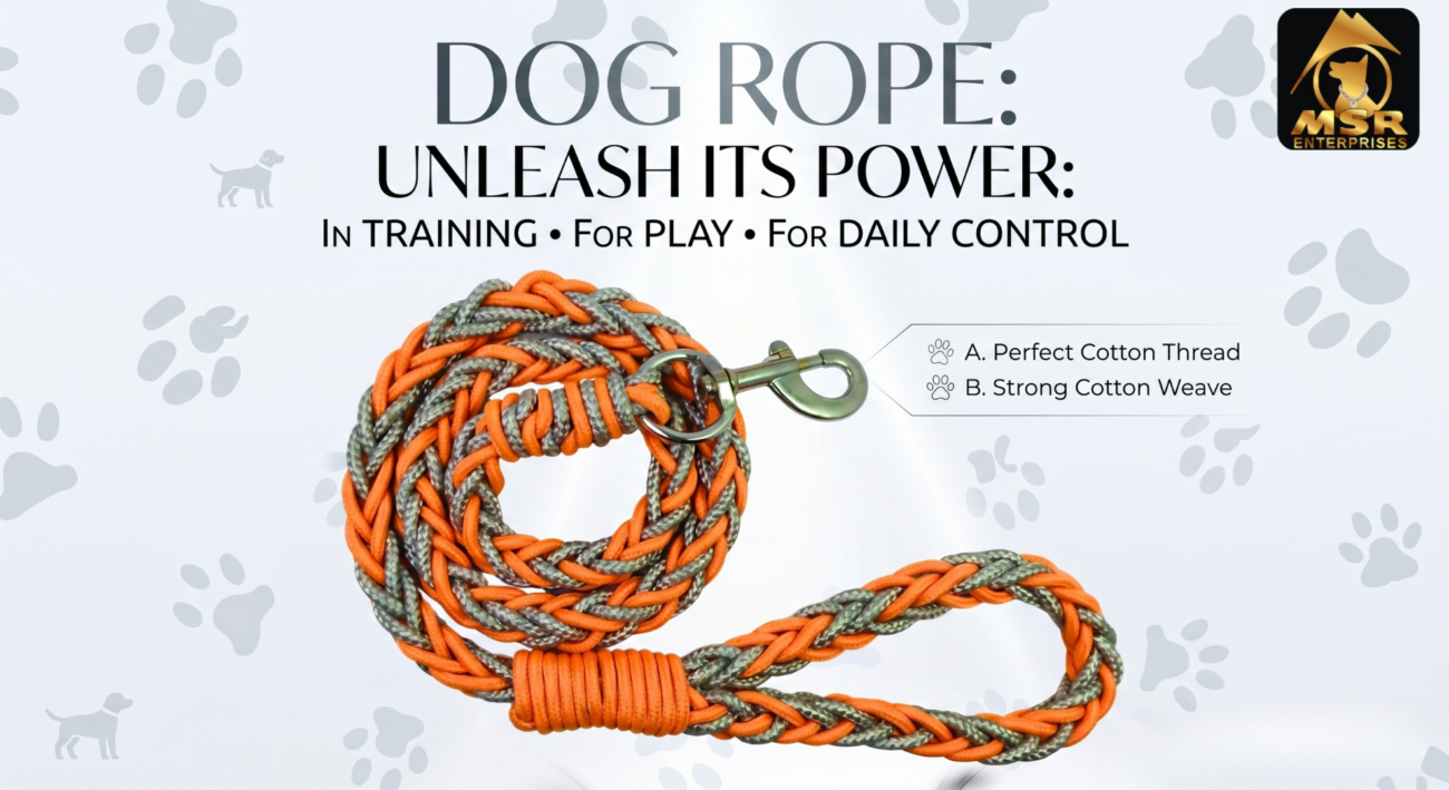 Dog Rope: How It Helps in Training, Play, and Daily Control