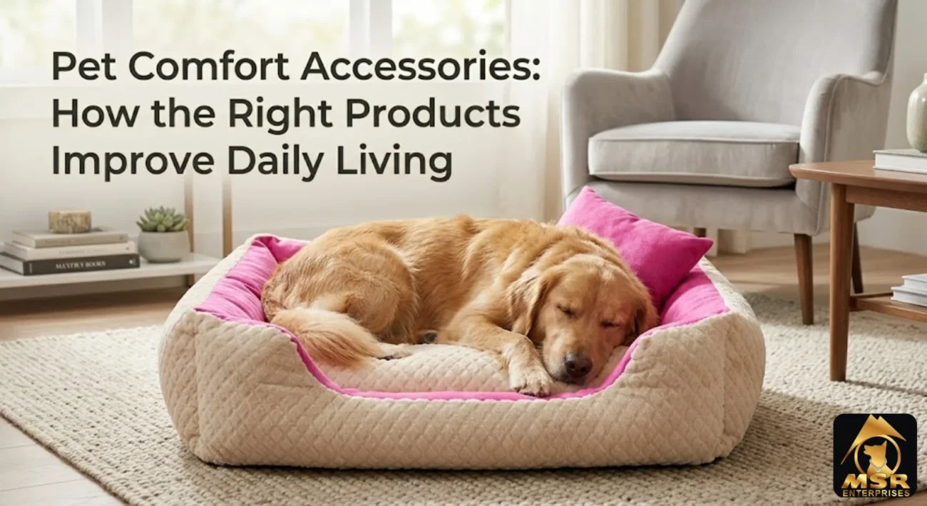 Pet Comfort Accessories: How the Right Products Improve Daily Living