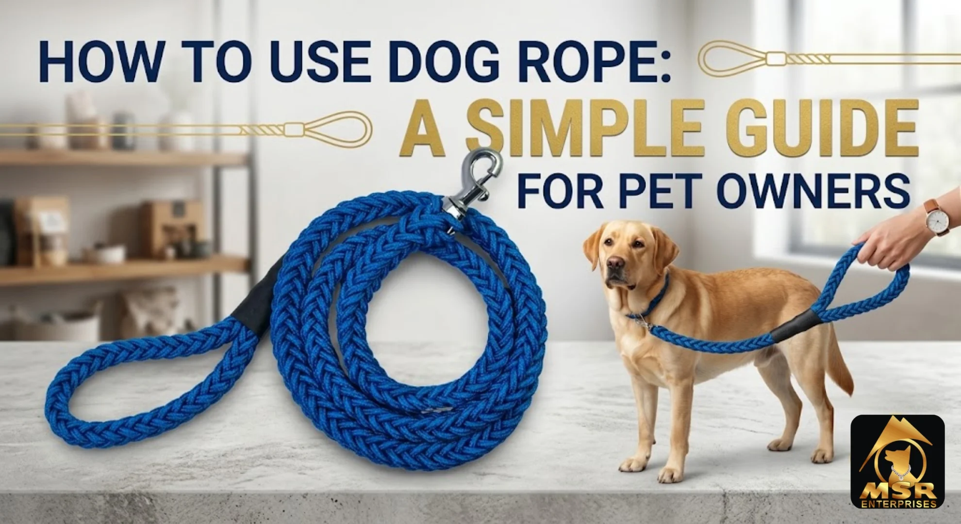How to Use Dog Rope: A Simple Guide for Pet Owners
