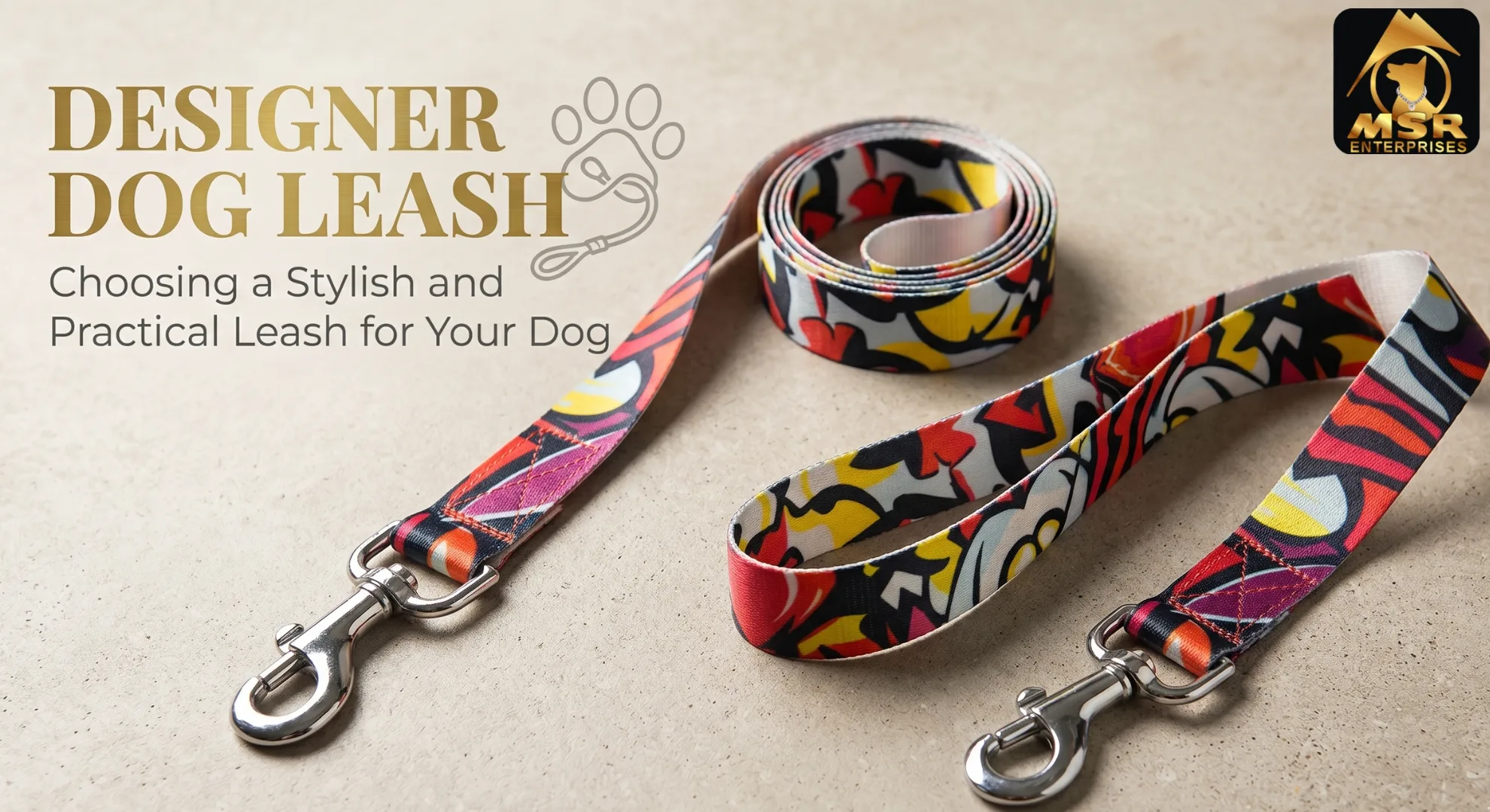 Designer Dog Leash: Choosing a Stylish and Practical Leash for Your Dog