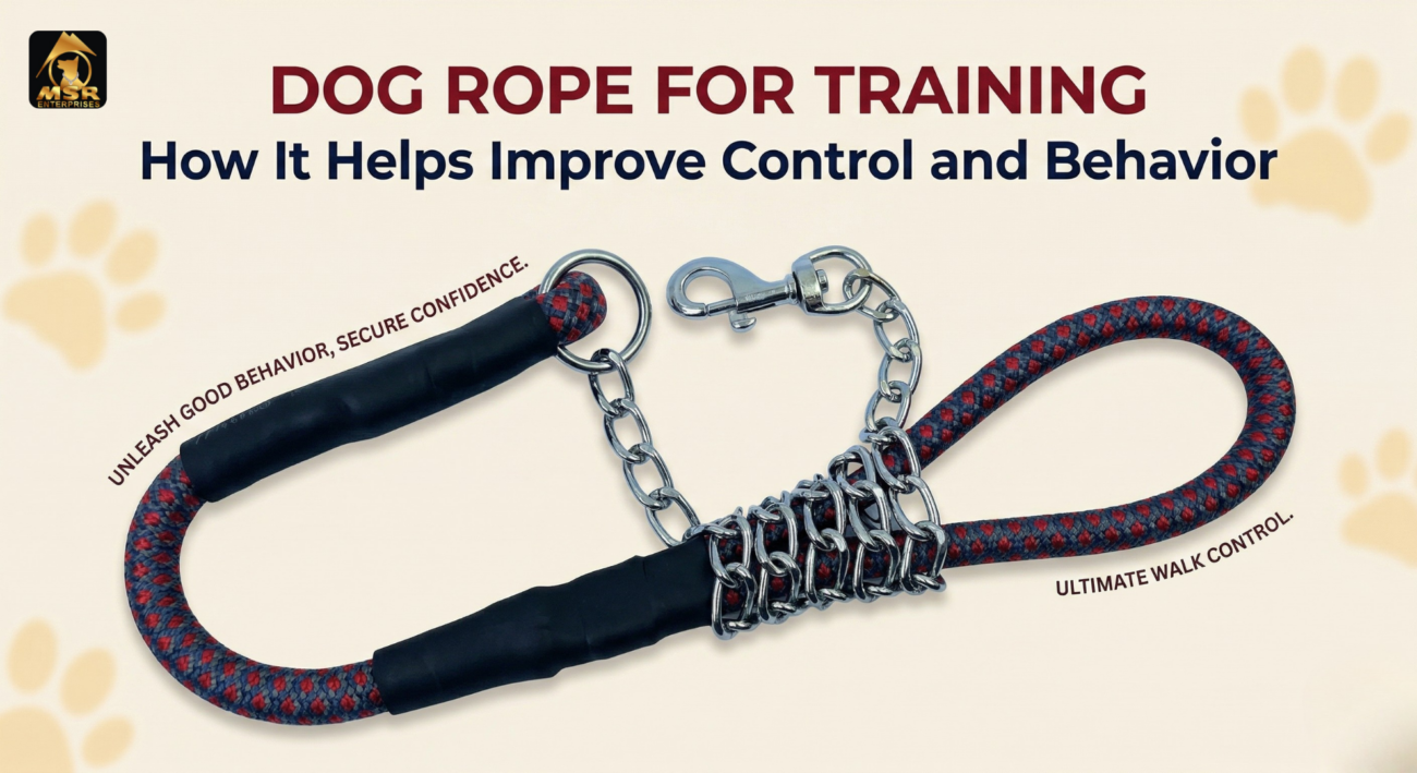 “Dog Rope for Training: How It Helps Improve Control and Behavior”